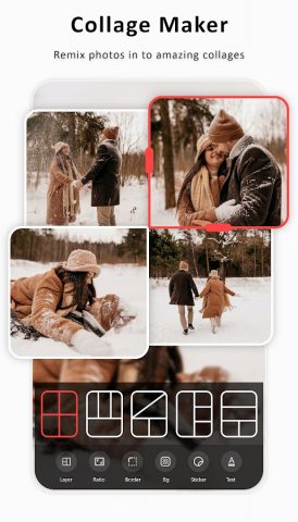 SnapShot: Photo Editor Collage для Android — скриншот 1