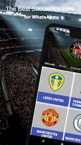 Soccer Stickers for WhatsApp для Android — скриншот 1