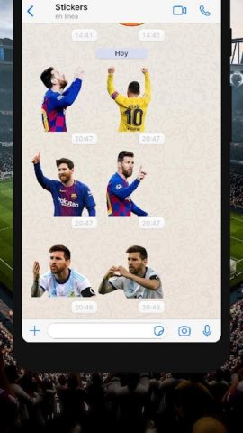 Soccer Stickers for WhatsApp для Android — скриншот 3