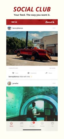 Social Club для Android — скриншот 2