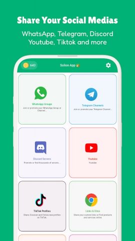Solion — Groups & Links для Android — скриншот 3