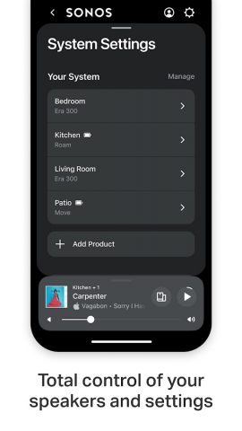 Sonos для Android — скриншот 4