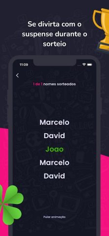 Случайный выбор имен для Android — скриншот 3