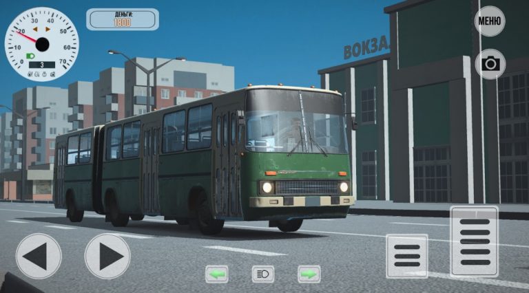 Soviet Bus Simulator для Android — скриншот 1