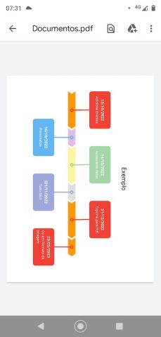 Создать временную шкалу для Android — скриншот 2