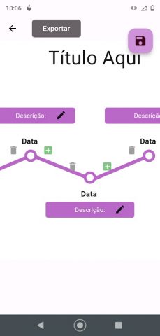 Создать временную шкалу для Android — скриншот 5