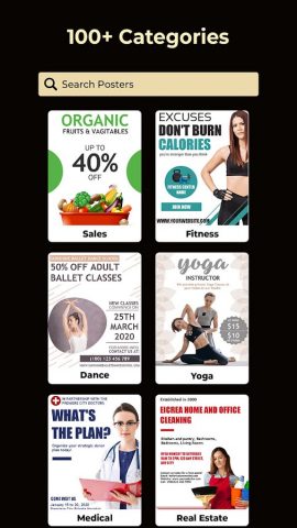 Создатель плаката для Android — скриншот 2