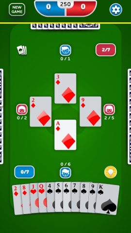 Spades — Card Game для Android — скриншот 1