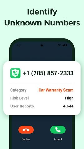 Spam Call Blocker for Android — скриншот 4