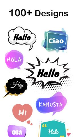 Speech Bubbles for Photos для Android — скриншот 3