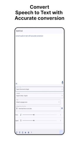 SpeechLab — Text To Speech TTS для Android — скриншот 3