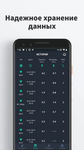 Speed test, скорость интернета для Android — скриншот 5