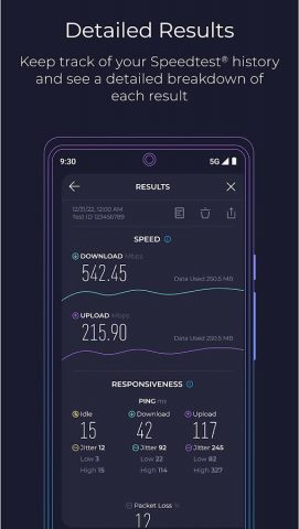Speedtest от Ookla для Android — скриншот 4