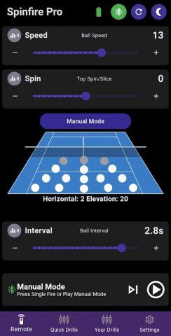 Spinfire Pro App для Android — скриншот 1