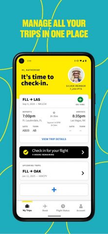 Spirit Airlines для Android — скриншот 4
