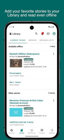 Spirit Fanfiction and Stories для Android — скриншот 3