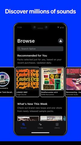 Splice: Make music now для Android — скриншот 1