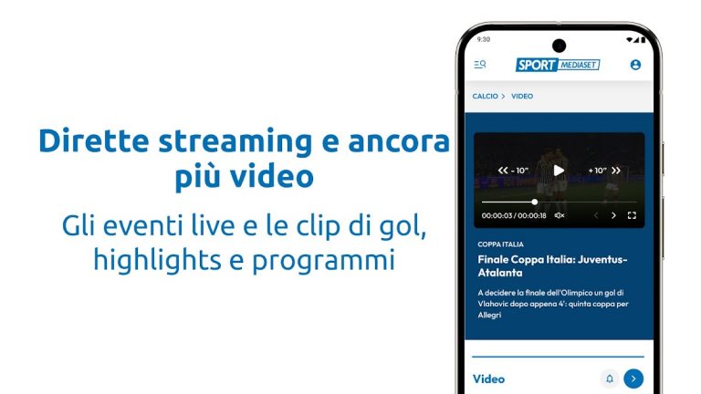 SportMediaset для Android — скриншот 4