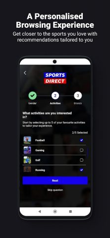 Sports Direct для Android — скриншот 2