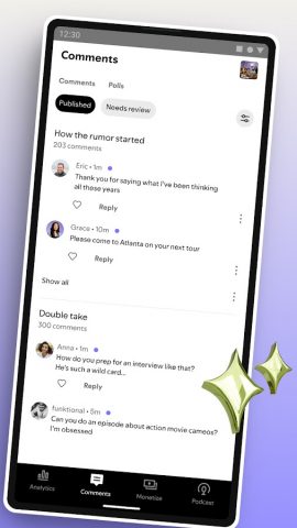 Spotify for Creators для Android — скриншот 2