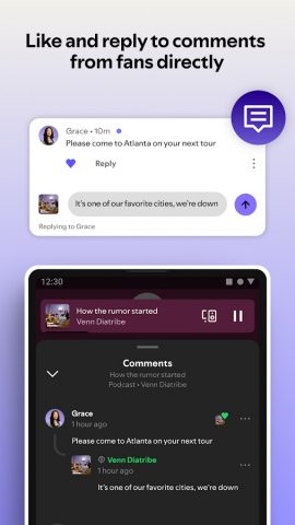 Spotify for Creators для Android — скриншот 3