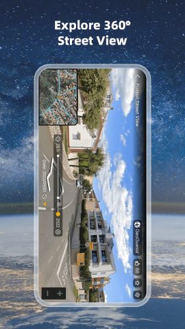 Спутниковая карта — 3D Земля для Android — скриншот 2