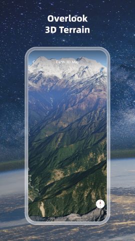 Спутниковая карта — 3D Земля для Android — скриншот 3