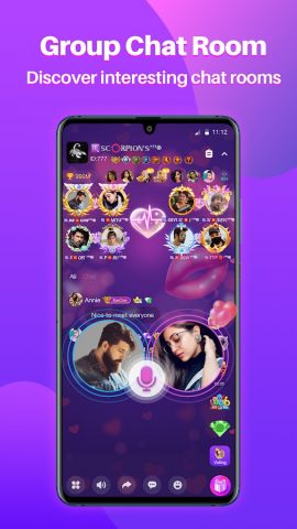 StarChat-Групповой чат и игры для Android — скриншот 1