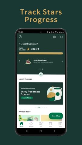 Starbucks MY для Android — скриншот 1