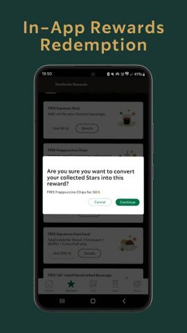 Starbucks MY для Android — скриншот 3