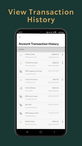 Starbucks MY для Android — скриншот 5