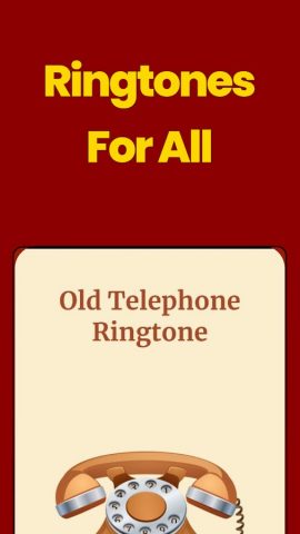 Старые телефонные гудки для Android — скриншот 2