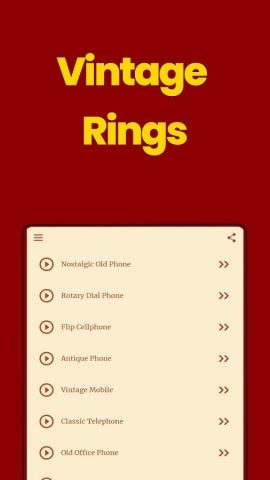 Старые телефонные гудки для Android — скриншот 4