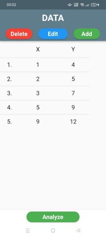 Statistika для Android — скриншот 1