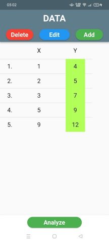 Statistika для Android — скриншот 2