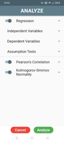 Statistika для Android — скриншот 4