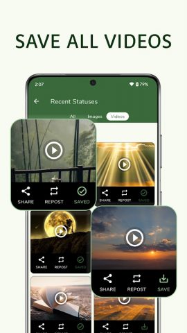 Status Saver — for WA Business для Android — скриншот 1
