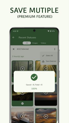 Status Saver — for WA Business для Android — скриншот 3