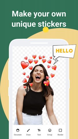 Sticker Maker for WhatsApp для Android — скриншот 1
