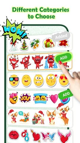 Stickers App для Android — скриншот 4