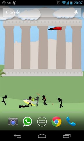 Stickman обои для Android — скриншот 4