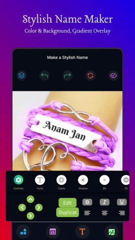 Стильное имя Maker для Android — скриншот 2