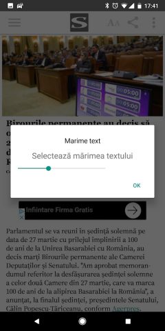 Stiri pe Surse для Android — скриншот 2