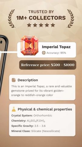 Stone Identifier Rock Scanner для Android — скриншот 2