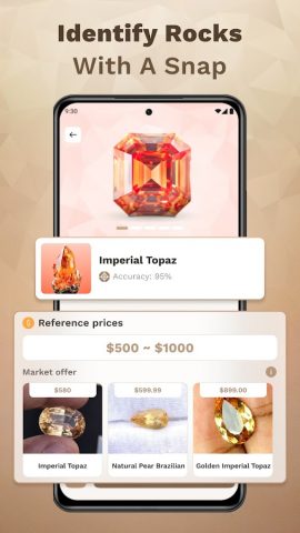 Stone Identifier Rock Scanner для Android — скриншот 3