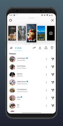 StoryBluff: Make Stories Viral для Android — скриншот 1