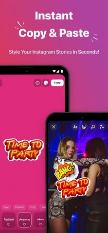 StoryFont for Instagram Story для Android — скриншот 1