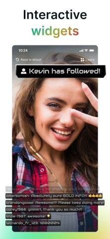 Streamlabs: Live Streaming для Android — скриншот 4