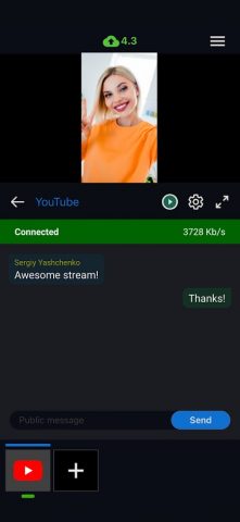 Streamster для Android — скриншот 3