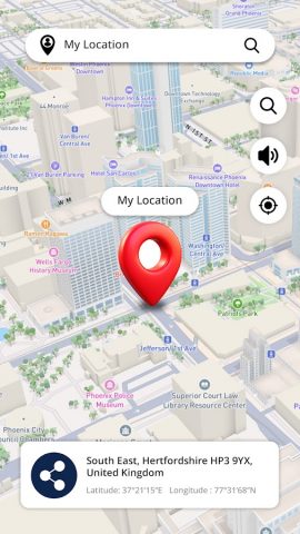Street View Map and Navigation для Android — скриншот 5